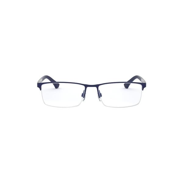 オンライン ショッピング エンポリオ アルマーニ サングラス アイウェア アクセサリー メンズ 57mm Half Rim Optical Glasses Blue 海外限定 Gerbang Smpn1maba Sch Id