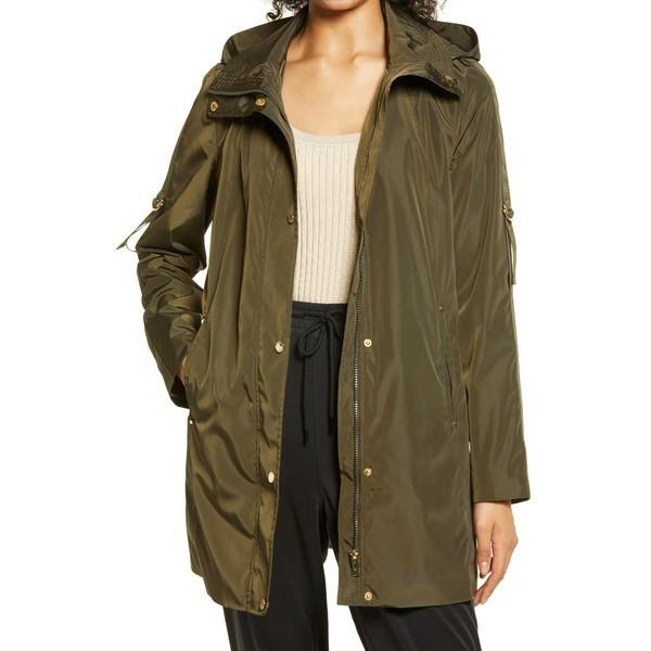 楽天カード分割 ヴィアスピガ レディース Olive Raincoat Hooded Repellent Water Packable レディース アウター コート ヴィアスピガ コート コート アウター Affaires Sociales Gouv Cg