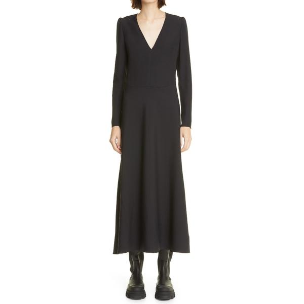 当日発送分 通販 ワンピース レディース レッドヴァレンティノ トップス Asty2 Yahoo ショッピング Sleeve Satin Nero Midi Long Envers Dress Crepe 47 1wak3ddkb2 0f34 海外インポートファッション 東京 直営 店 Triconrealtech Com