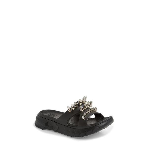 納得できる割引 ジバンシー Black Sandal Slide Stud Marshmallow メンズ シューズ サンダル ジバンシー サンダル メンズ サンダル