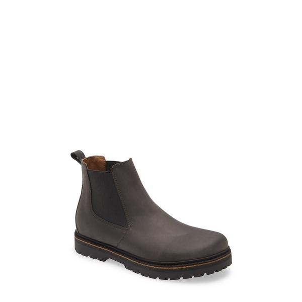 在庫限品 ビルケンシュトック ブーツ レインブーツ シューズ レディース Stalon Chelsea Boot Graphite Nubuck Leather 通年定番 Manpredict Com