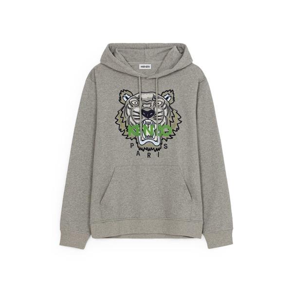 適切な価格 ケンゾー パーカー スウェットシャツ アウター メンズ Tiger Original Embroidered Cotton Hoodie 日本ファストファッション通販サイト Study Mn