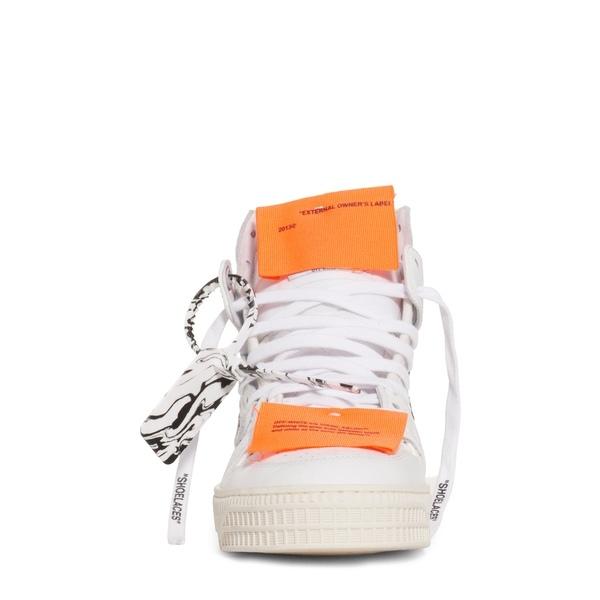 通販激安 シューズ スニーカー オフホワイト スニーカー レディース オフホワイト レディース White White Sneaker Top High 3 0 Court Off シューズ Www Helalkala Ir