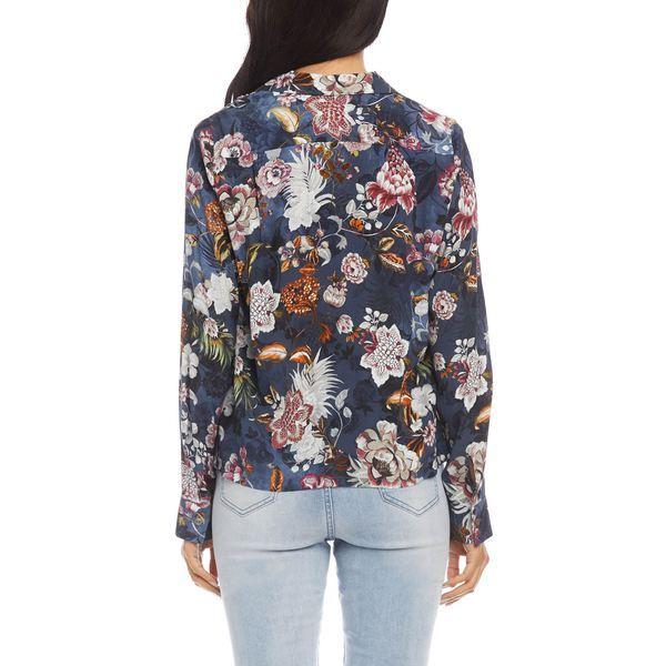 全てのアイテム レディース トップス カットソー カレンケーン カットソー レディース カレンケーン Floral Floral Shirt Button Up Tシャツ カットソー