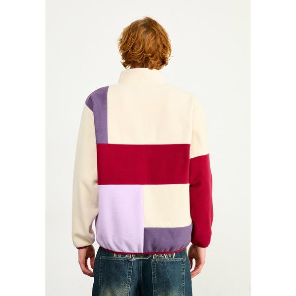 ハフ パーカー・スウェットシャツ メンズ アウター REMIX QUARTER ZIP - Fleece jumper - lavender｜asty-shop2｜03