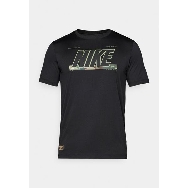 ナイキ トップス メンズ バスケットボール TEE - Print T-shirt - black｜asty-shop2｜05