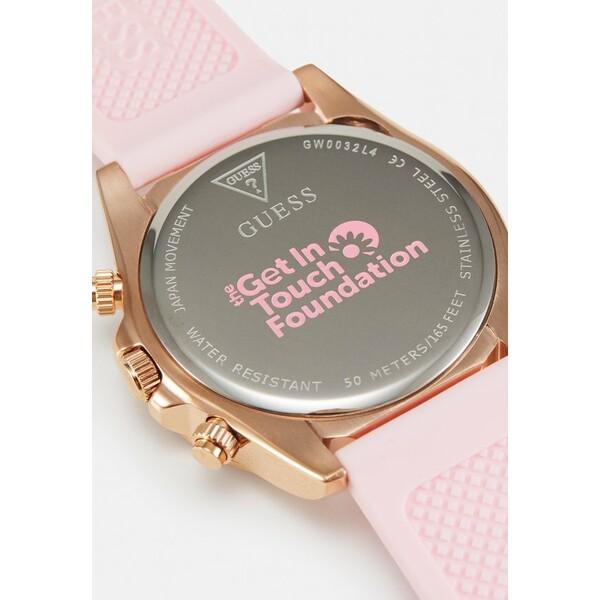 ゲス 腕時計 レディース アクセサリー SPARKLING PINK - Chronograph watch - rose gold-coloured｜asty-shop2｜04