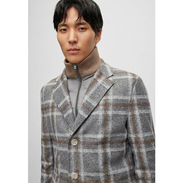 最安値クラス ボス コート メンズ アウター Classic coat - medium grey