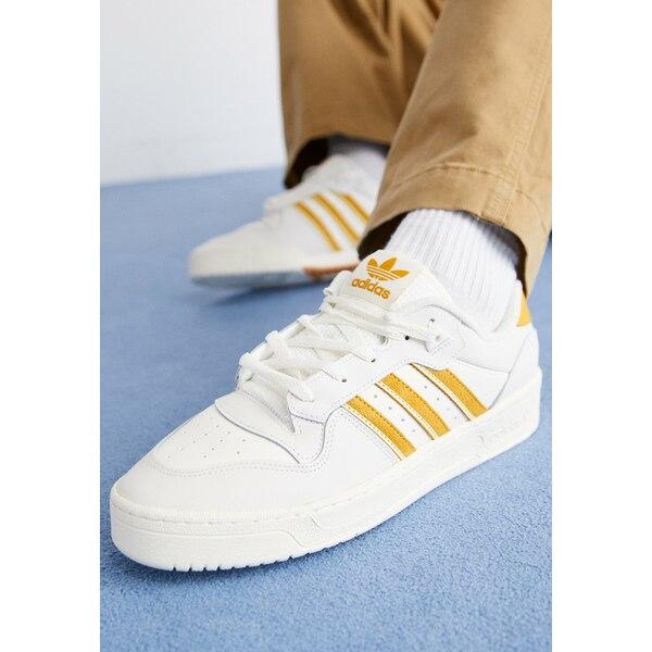 アディダスオリジナルス スニーカー メンズ シューズ RIVALRY UNISEX - Trainers - cloud white/preloved yellow/easy yellow｜asty-shop2｜02