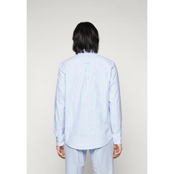 スコッチアンドソーダ サンダル メンズ シューズ ESSENTIAL OXFORD STRIPE SHIRT - Formal shirt - blue/tile blue｜asty-shop2｜03