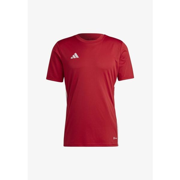 アディダス シャツ メンズ トップス FUSSBALL - TEAMSPORT - TABELA 23 - Sports T-shirt - rotweissweiss｜asty-shop2｜02