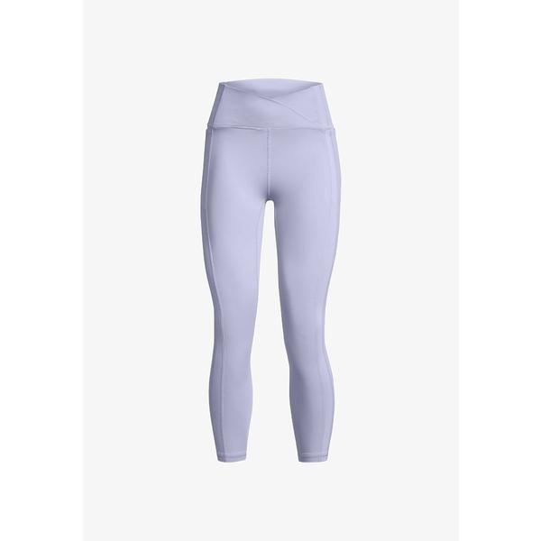 アンダーアーマー ボトムス レディース フィットネス MERIDIAN CROSSOVER  - Leggings - celeste｜asty-shop2｜04