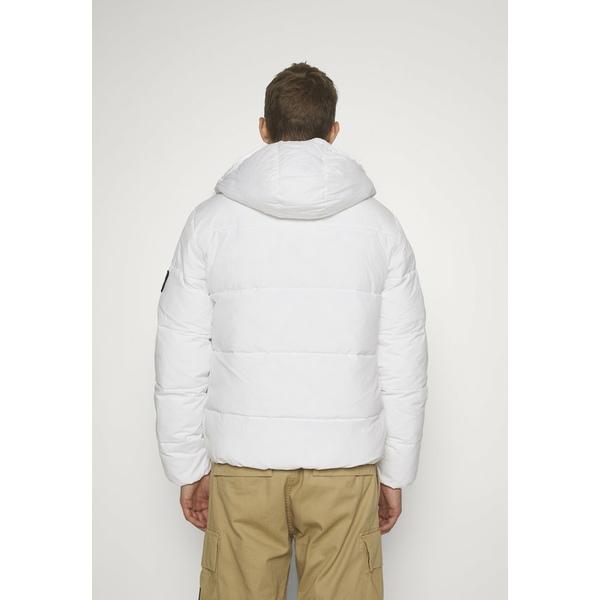 カルバンクライン コート メンズ アウター ESSENTIALS - Winter jacket - bright white｜asty-shop2｜04