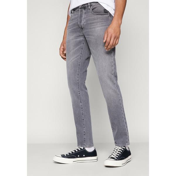 ジースター デニムパンツ メンズ ボトムス 3301 SLIM - Slim fit jeans - faded stargaze grey｜asty-shop2｜04