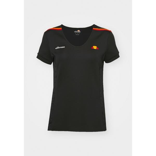 エレッセ トップス レディース フィットネス CONSTANTINE - Sports T-shirt - black｜asty-shop2｜04