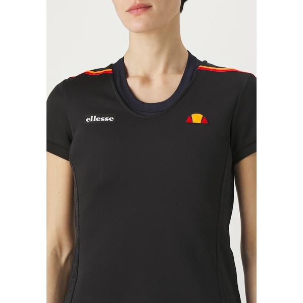 エレッセ トップス レディース フィットネス CONSTANTINE - Sports T-shirt - black｜asty-shop2｜05