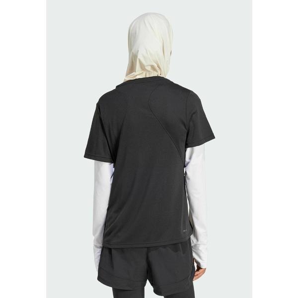 アディダス トップス レディース フィットネス DESIGNED FOR HEAT.RDY HIGH INTENSITY - Basic T-shirt - black｜asty-shop2｜02