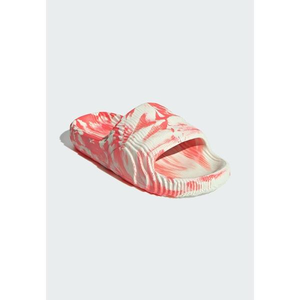 アディダスオリジナルス サンダル レディース シューズ ADILETTE 22 - Pool slides - ivory/solar red/solar red｜asty-shop2｜02