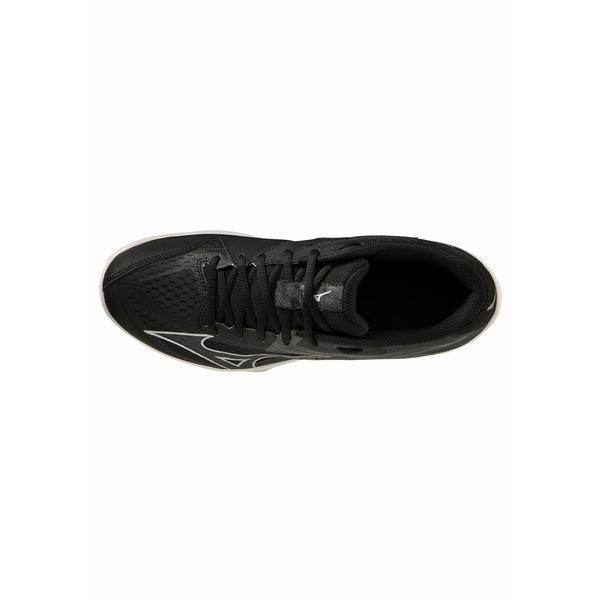 ミズノ シューズ メンズ バスケットボール THUNDER BLADE Z - Volleyball shoes - black/silver｜asty-shop2｜02