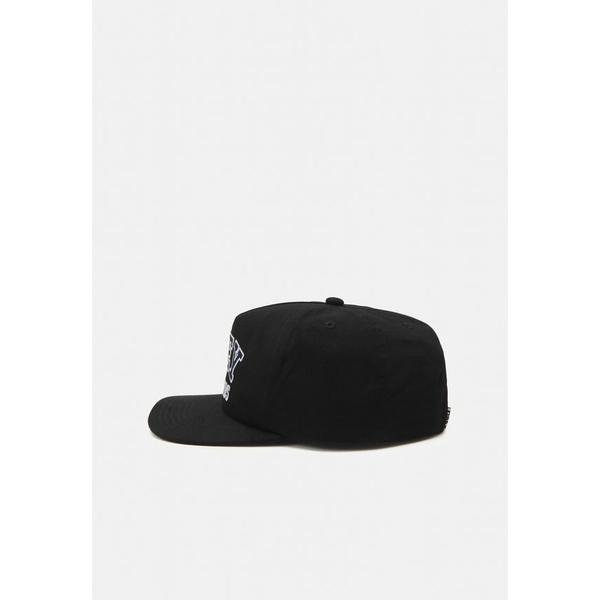 オベイ 帽子 メンズ アクセサリー RECORDS 5 PANEL SNAPBACK UNISEX - Cap - black｜asty-shop2｜03