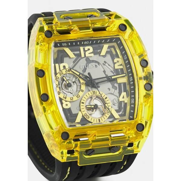 ゲス 腕時計 メンズ アクセサリー PHOENIX - Watch - black matte/yellow｜asty-shop2｜05