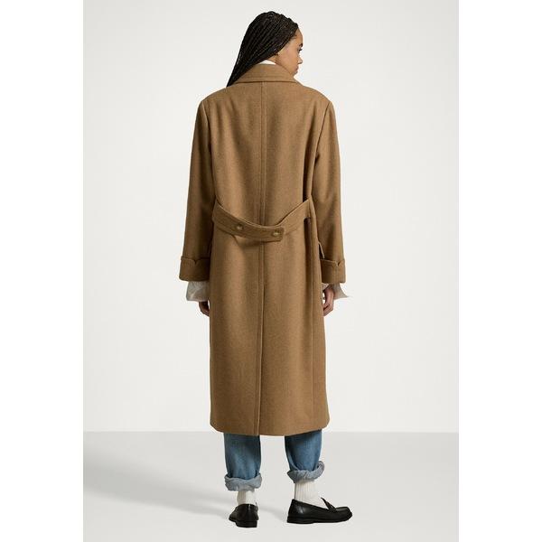 ラルフローレン アンゴラ　ファー　ロングコート　ブラウン ラルフローレン アンゴラ混ロングコート ファーコート ブラウン 秋冬