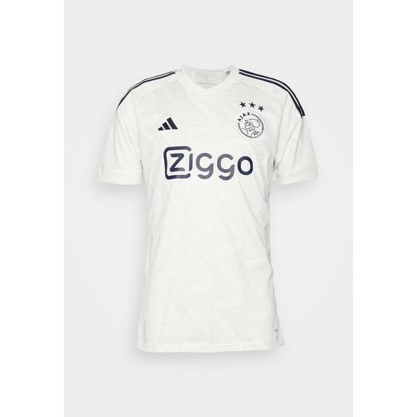 アディダス トップス メンズ バスケットボール AJAX AMSTERDAM 23/24 AWAY - Football shirt - core white｜asty-shop2｜05