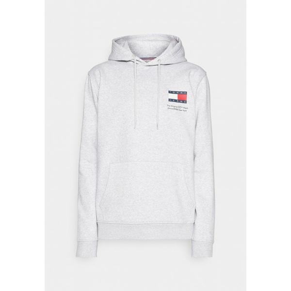 注文で送料無料 トミーヒルフィガー パーカー・スウェットシャツ メンズ アウター ESSENTIAL FLAG HOOD - Sweatshirt - silver grey