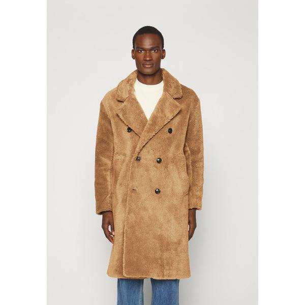 オンライン限定商品 ジェイ リンドバーグ コート メンズ アウター PRESLEY PILE COAT - Winter coat - chipmunk