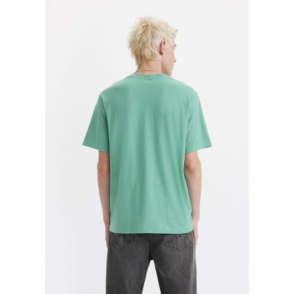リーバイス Tシャツ メンズ トップス RELAXED FIT TEE - Basic T-shirt - chrome headline beryl green｜asty-shop2｜03