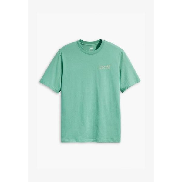 リーバイス Tシャツ メンズ トップス RELAXED FIT TEE - Basic T-shirt - chrome headline beryl green｜asty-shop2｜05