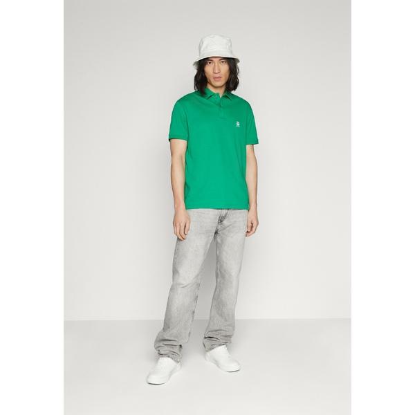 トミー ヒルフィガー Tシャツ メンズ トップス INTERLOCK - Polo shirt - olympic green｜asty-shop2｜02
