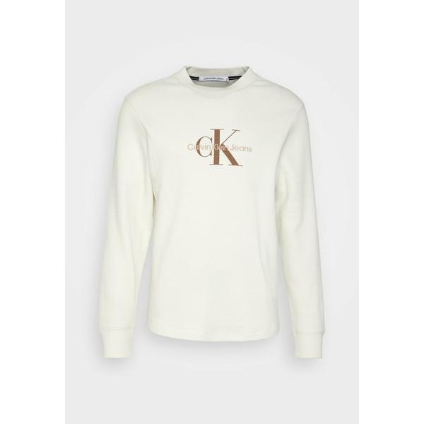 カルバンクライン パーカー・スウェットシャツ レディース アウター ARCHIVAL MONOLOGO - Sweatshirt - ivory｜asty-shop2｜05