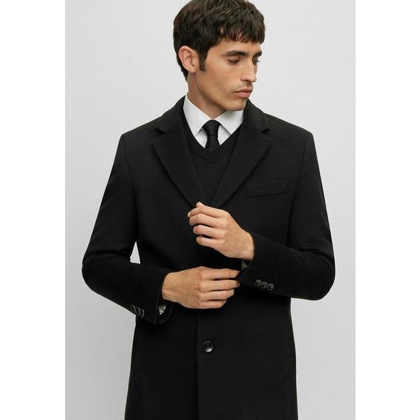 返品保証 ボス コート メンズ アウター H-HYDE-234 - Classic coat - black one