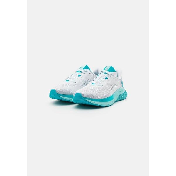 アンダーアーマー スニーカー レディース シューズ HOVR TURBULENCE 2 - Neutral running shoes - white/circuit teal｜asty-shop2｜02