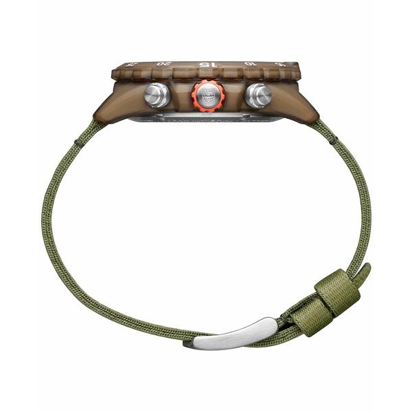 ルミノックス 腕時計 アクセサリー メンズ Men's Swiss Chronograph Bear Grylls Survival Eco Master Series Olive Strap Watch 45mm No Color｜asty-shop2｜05