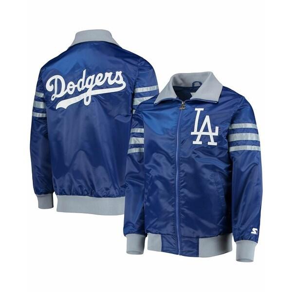 【税込】 Los Royal Men's メンズ アウター ジャケット＆ブルゾン スターター Angeles Royal Jacket Varsity Full-Zip Iii Captain The Dodgers テーラード、ブレザー