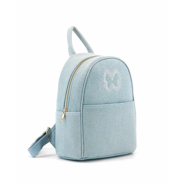 ライクドリームス バックパック・リュックサック バッグ レディース Nabi Denim Rhinestone Small Backpack Denim Blue｜asty-shop2｜02