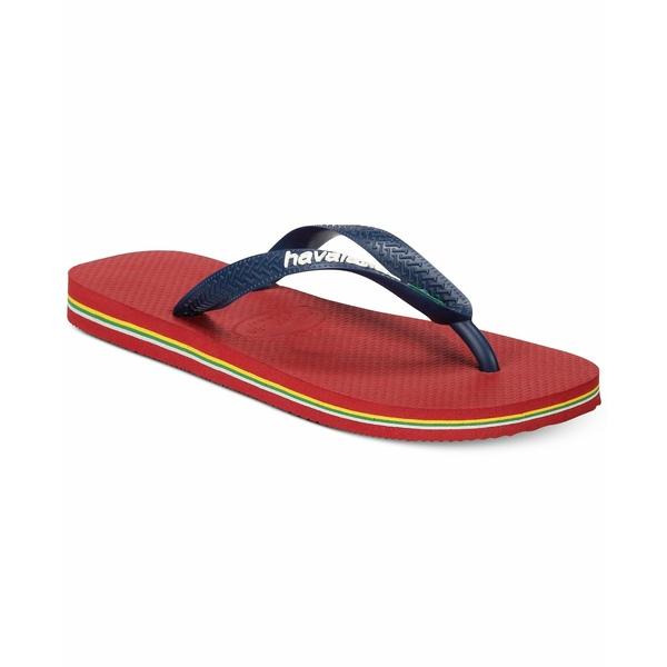 ハワイアナス サンダル シューズ メンズ Men's Brazil Logo Flip-Flop Sandals Dark Red｜asty-shop2｜03