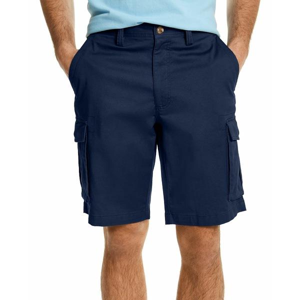 愛用  クラブルーム カジュアルパンツ ボトムス メンズ Men's Stretch Cargo Shorts, Created for Macy's Officer Navy チノパンツ