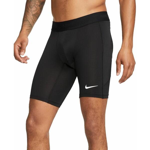 ナイキ カジュアルパンツ ボトムス メンズ Men's Pro Dri-FIT Fitness Long Shorts Black/(white)｜asty-shop2｜04