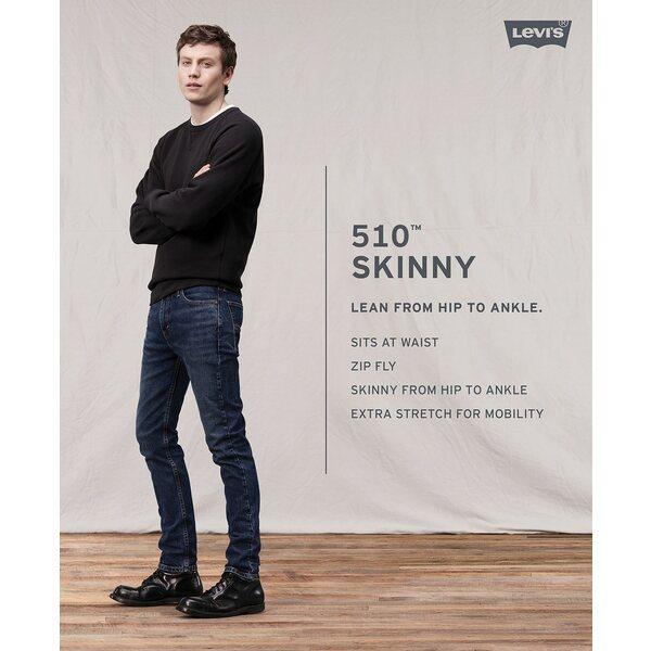 リーバイス デニムパンツ ボトムス メンズ Men's 510 Skinny Fit Jeans - Waterless :68-1fcci8ve0j-r8qt:海外インポートファッション asty2 通販 - Yahoo!ショッピング