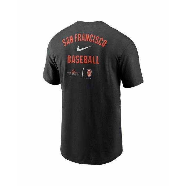 ナイキ Tシャツ トップス レディース Men's Black San Francisco Giants City Connect 2-Hit T-shirt Black｜asty-shop2｜04