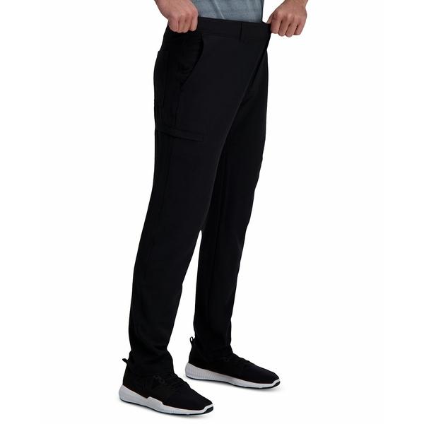 ハガール カジュアルパンツ ボトムス メンズ The Active Series Slim-Straight Fit Flat Front Urban Pant Black｜asty-shop2｜03