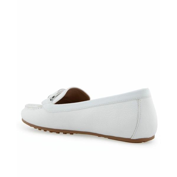 エアロソールズ スリッポン・ローファー シューズ レディース Women's Denver Casual Loafer White Polyurethane｜asty-shop2｜05