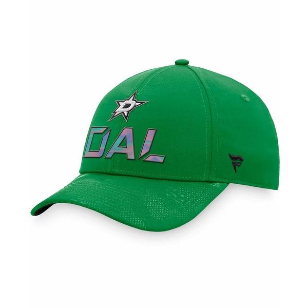 宅配 Dallas Green Kelly Men's メンズ アクセサリー 帽子 ファナティクス Stars Green Kelly Hat Adjustable Room Locker Team Pro Authentic ニット帽、ビーニー