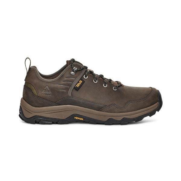 テバ ブーツ シューズ メンズ Men's Riva Low Waterproof Boots Dark Brown/ Olive｜asty-shop2｜02