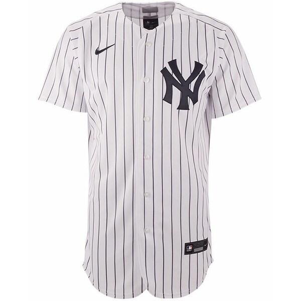 有名な高級ブランド 海外インポートファッション asty2ナイキ ユニフォーム トップス メンズ Men's New York Yankees  Authentic On-Field Jersey White