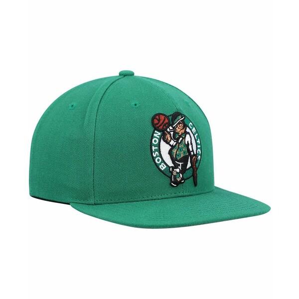 ミッチェル&ネス 帽子 アクセサリー レディース Men's Kelly Green Boston Celtics Ground 2.0 Snapback Hat Kelly Green｜asty-shop2｜03