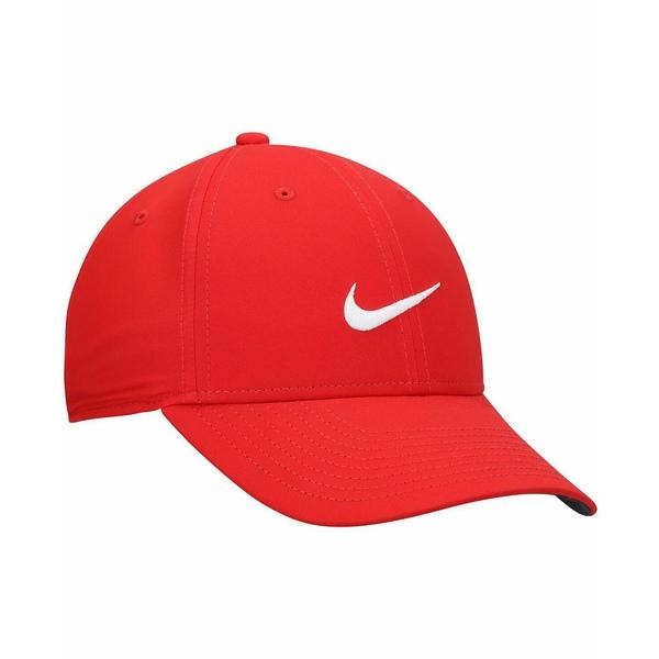 ナイキ 帽子 アクセサリー レディース Men's Red Legacy91 Tech Logo Performance Adjustable Hat Red｜asty-shop2｜02